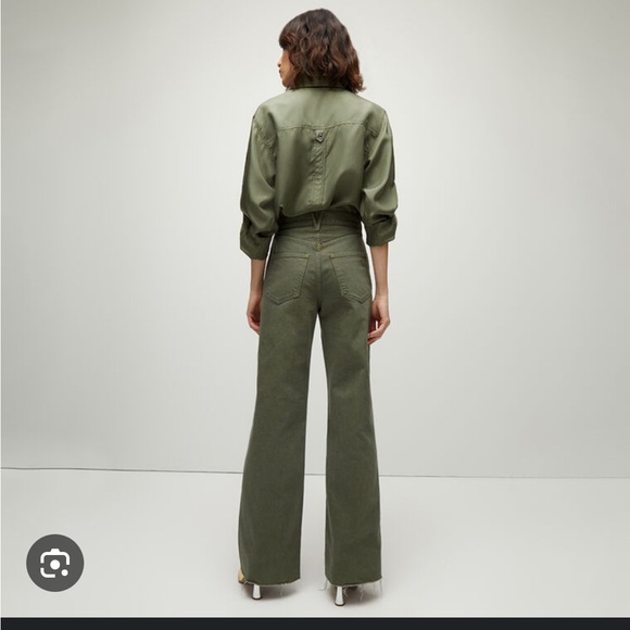 Veronica Beard Taylor relaxed wide leg high rise jeans size 32 - Picture 8 of 8